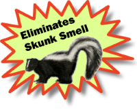 Works on Skunk Smell